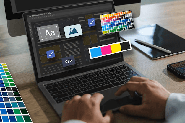 تطبيق أساسيات التصميم الجرافيكي عمليًا: إعلان، بوستر، غلاف كتاب